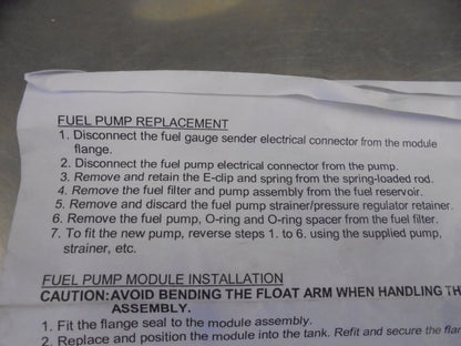 Goss Electric Fuel Pump Suits Jeep-Mazda-Mitsubishi-Suzuki New Part
