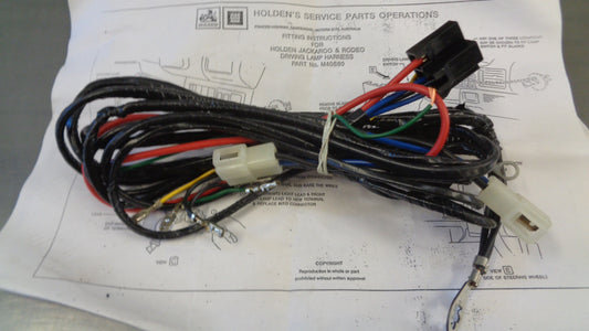 Holden Jackaroo / Rodeo Genuine Driving Lamp Harness New Part
