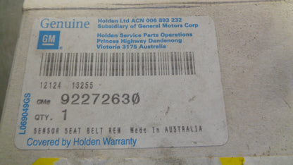 Holden VF Caprice Genuine Right Hand Front Seat Belt Sensor New Part