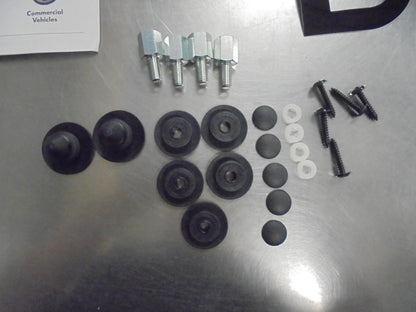 VW Amarok Genuine Tub Liner Dual Cab Fitting Kit New Part