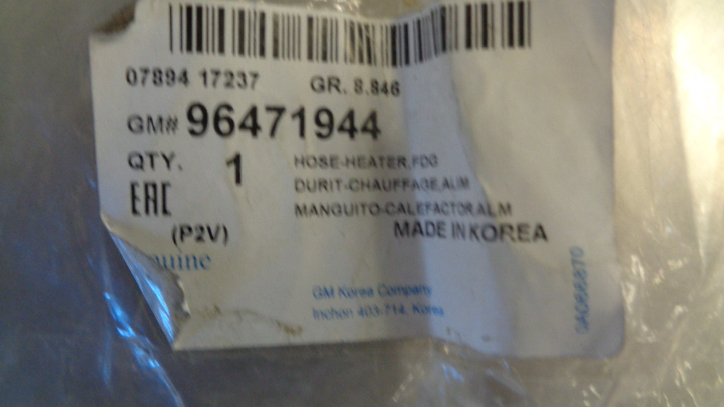 Holden Epica Genuine Heater Hose New Part