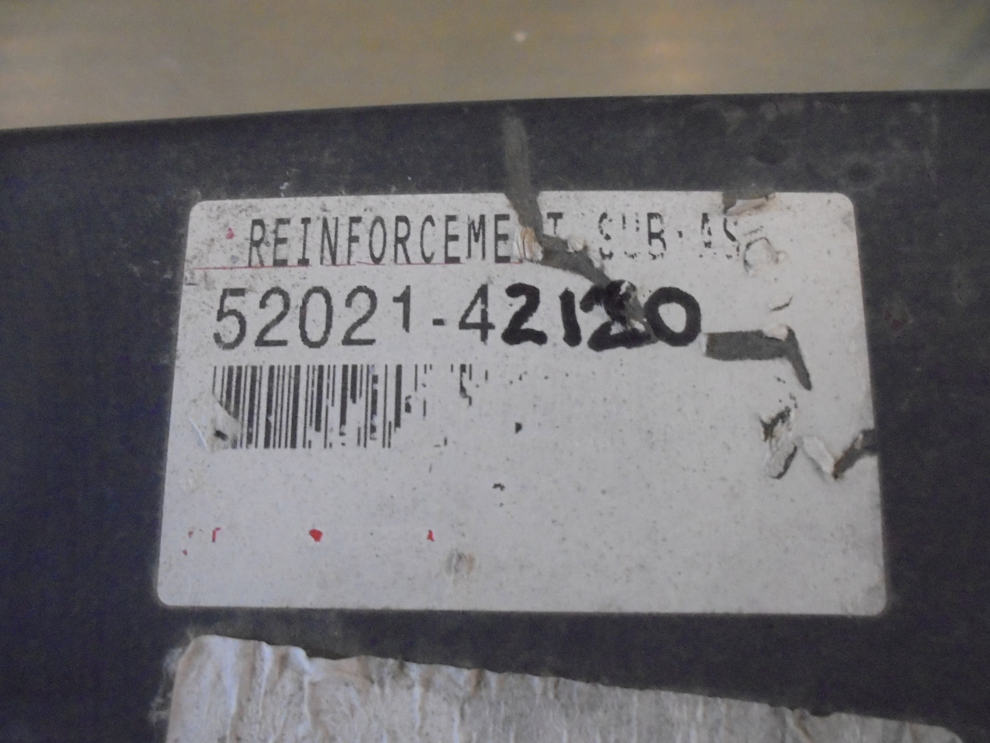 Toyota Rav4 Genuine Front Bumper Reinforcement New Part