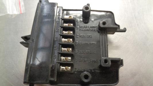 Mitsubishi Genuine 12 Pin Flat Trailer Connector New Part