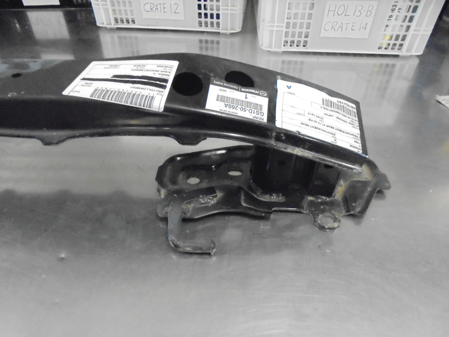 Mazda 6 GH Genuine Rear Bumper Reinforcement New Part