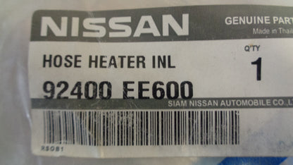 Nissan Tiida Genuine Heater Inlet Hose New Part