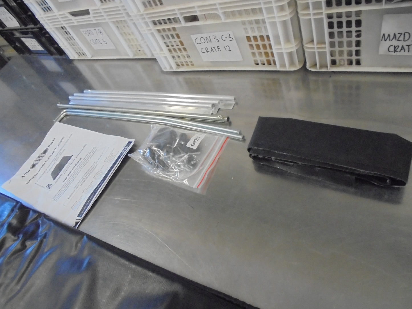 SSS Auto Ford Courier-B Series Bravo Dual Cab Tonneau Cover Kit New Part