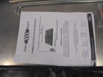 SSS Auto Ford Courier-B Series Bravo Dual Cab Tonneau Cover Kit New Part