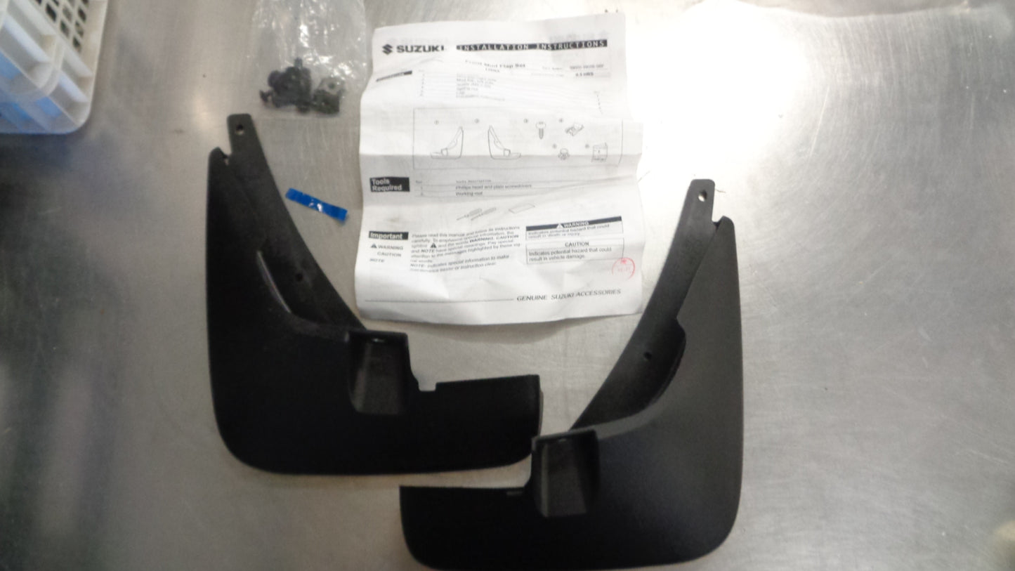 Suzuki Liana Genuine Front Mud Flap Set New Part