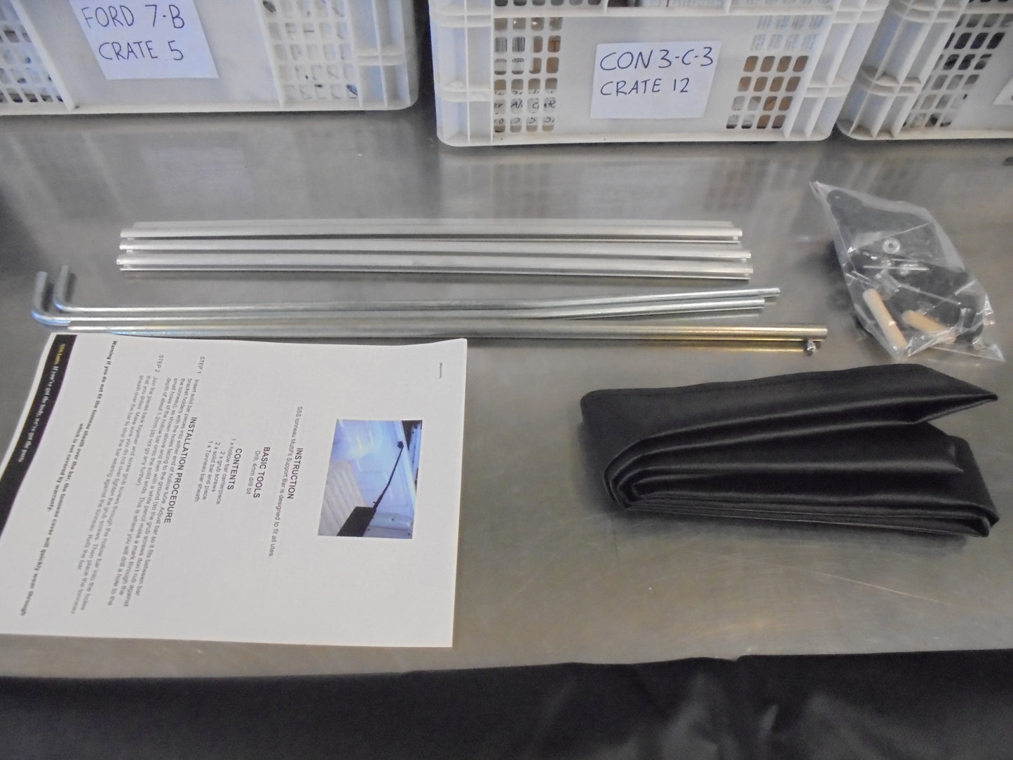 Nissan Navara Dual Cab Tonneau Cover Kit New Part