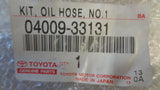 Toyota Genuine No.1 Oil Hose Kit New Part