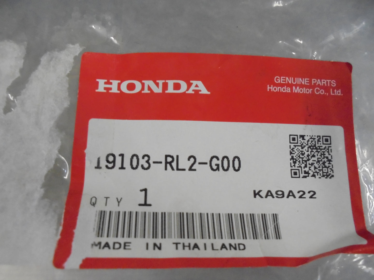 Honda Accord Genuine Reserve Tank Hose New Part