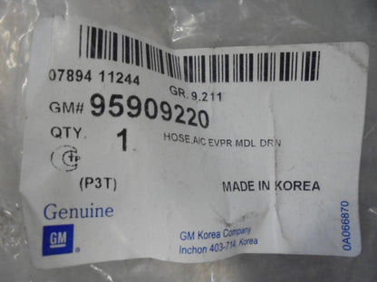 Holden Barina Spark Genuine A/C Drain Tube New Part