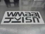 Walkinshaw Tail Gate Emblem (Individual Letters) 13.2 Hight New Part