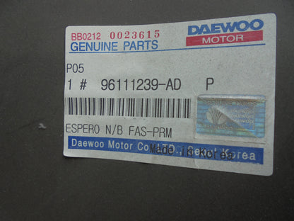 Deawoo Espero Genuine Rear Bumper Bar Cover New Part