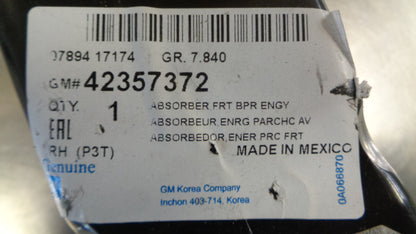Holden Trax Genuine Left Hand Front Energy Absorber New Part