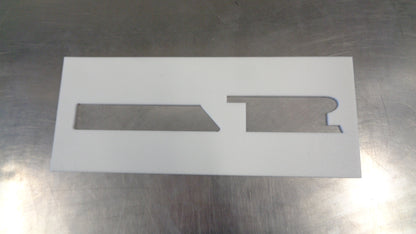 Nissan GU Patrol Genuine Back Emblem Door Template New Part