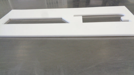 Nissan GU Patrol Genuine Back Emblem Door Template New Part