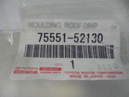 Toyota Yaris Genuine Molding Roof Drip Side Finish Left Or Right New Part