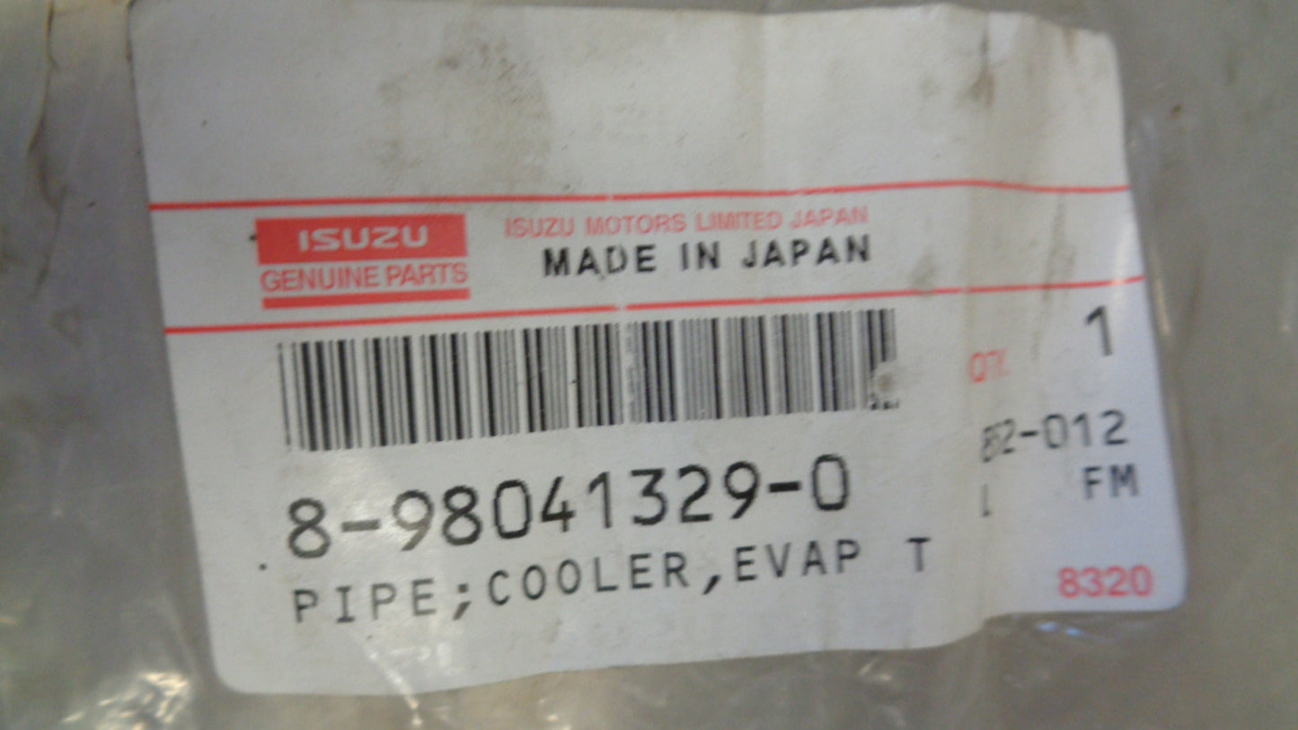Isuzu FTR Genuine Cooler Evaporator To Tank Pipe New Part