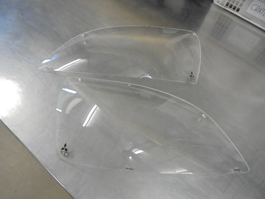 Mitsubishi 380 Genuine Headlight Protectors (Replacement) Only New Part
