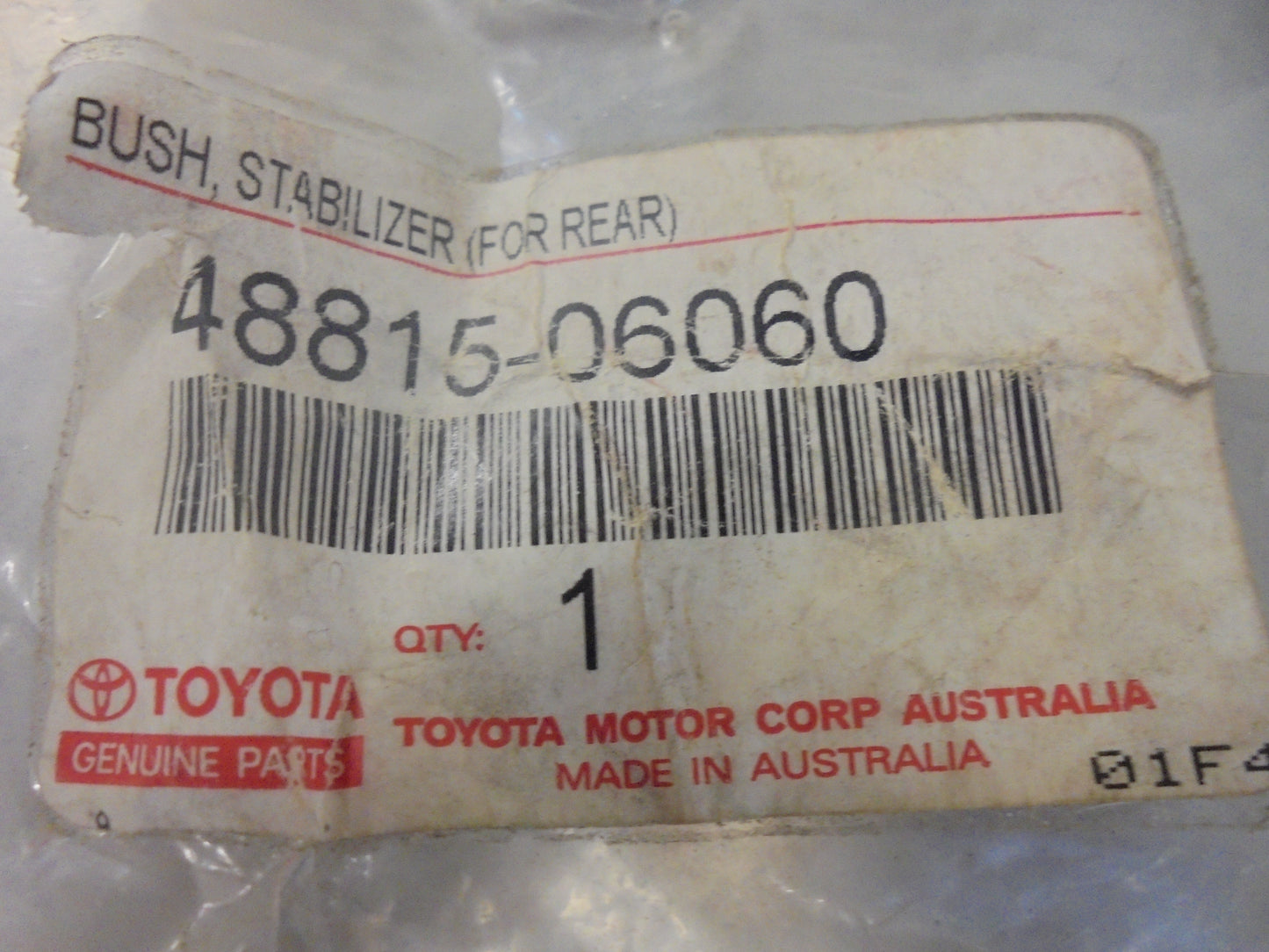 Toyota Camry SXV20 Genuine Rear Stabilizer Bar Bush New Part