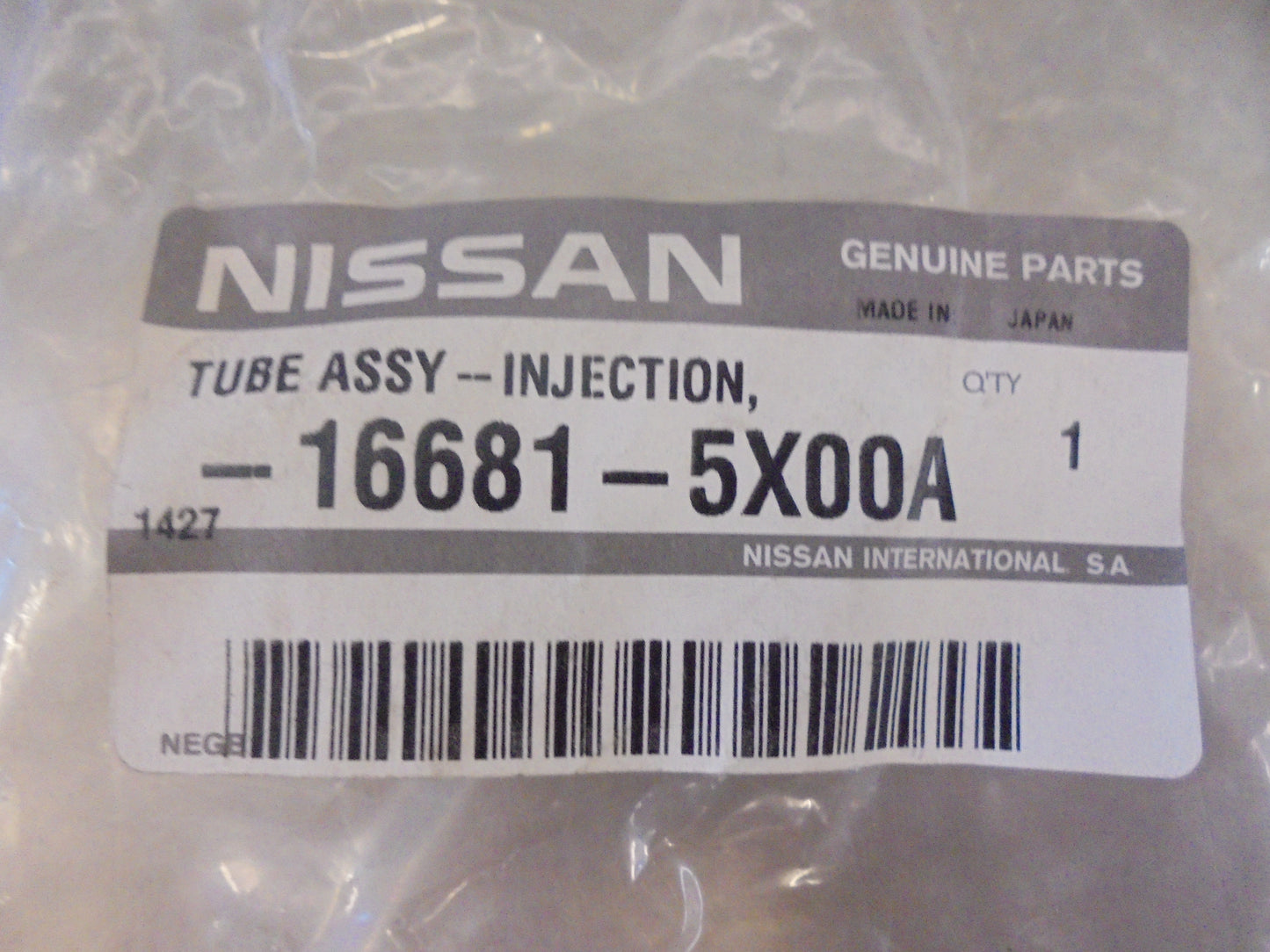 Nissan Navara D40 THI Genuine No 2 Injector Tube Assy New Part