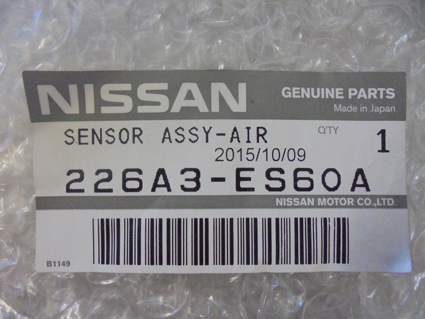 Nissan Navara-X-Trail-Pathfinder Genuine Air Fuel Ratio Oxygen Sensor New Part