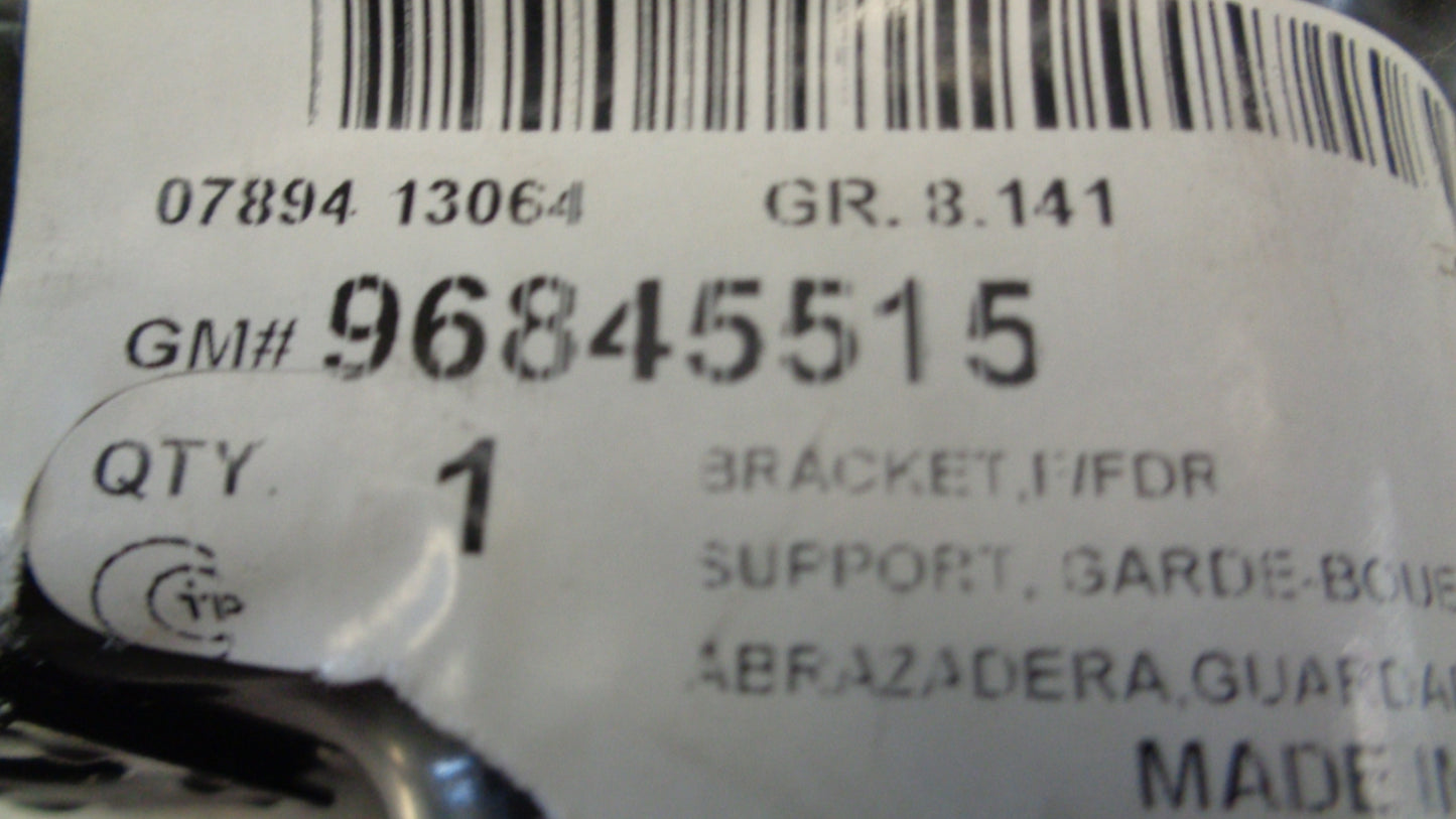 Holden JH Cruze Right Hand Fender Mounting Bracket New Part