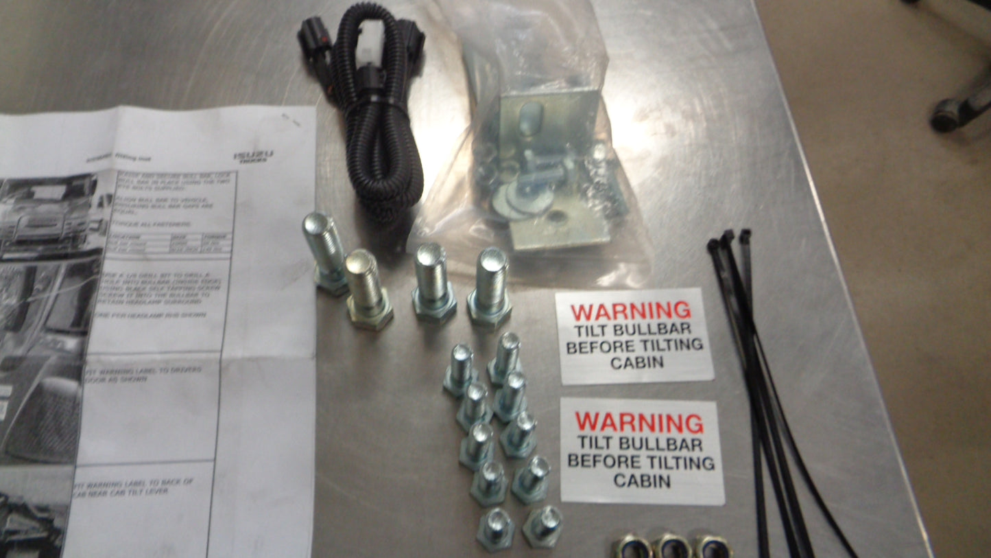 Isuzu FSS Genuine Bull Bar Fitting Kit New Part