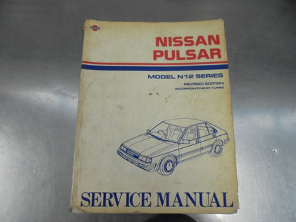 Nissan Pulsar N12 Series Service Manual Used Book