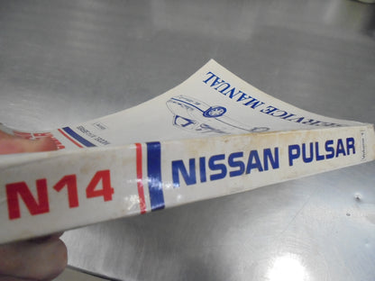 Nissan Pulsar N14 Series Volume 1 Genuine Service Manual Used Book