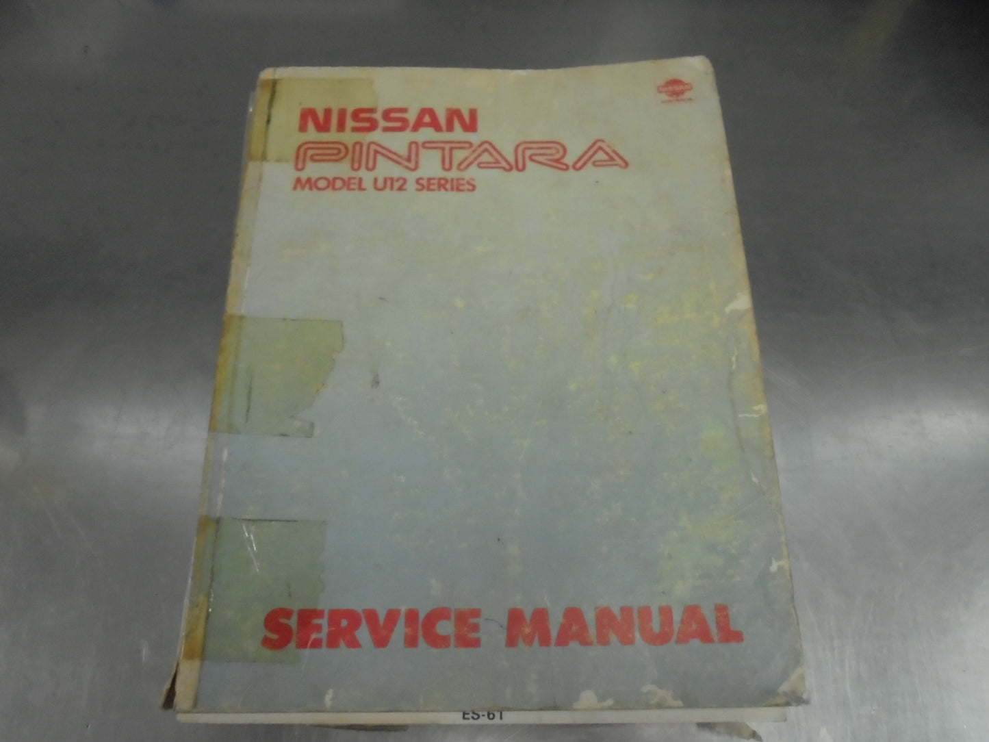 Nissan Pintara U12 Genuine Service Manual Used Book