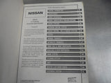 Nissan Pintara U12 Genuine Service Manual Used Book