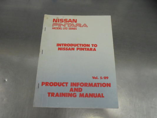 Nissan Pintara U12 Series Genuine Introduction To Nissan Pintara Used Book