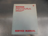 Nissan Pintara U12 Series Genuine Supplement-1 Used Book