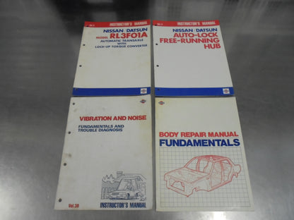 Nissan Genuine Set 4 Book Manual Used Books