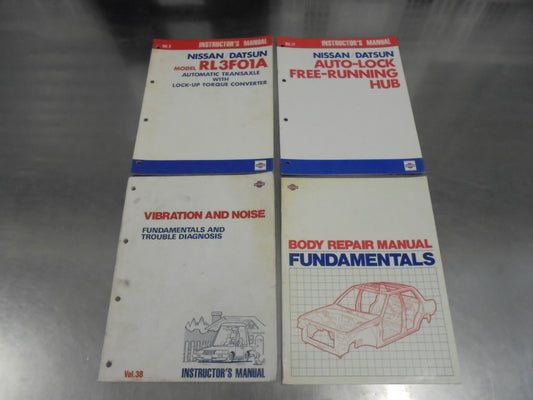 Nissan Genuine Set 4 Book Manual Used Books