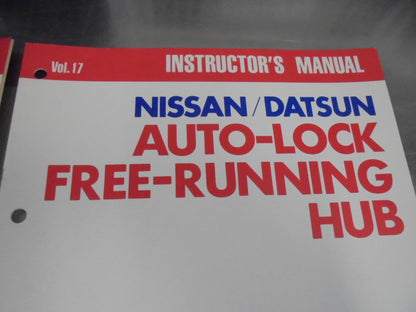 Nissan Genuine Set 4 Book Manual Used Books