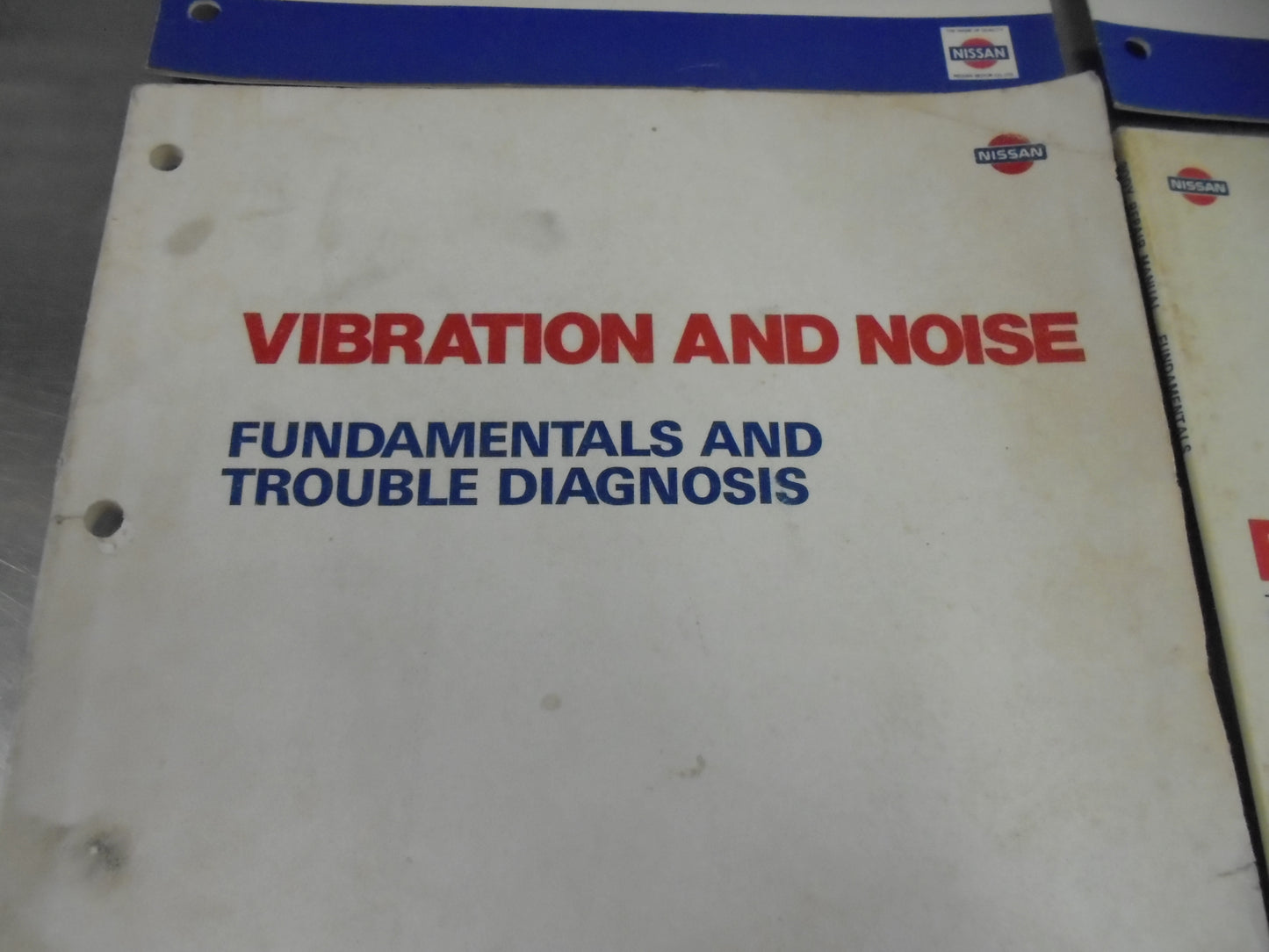 Nissan Genuine Set 4 Book Manual Used Books