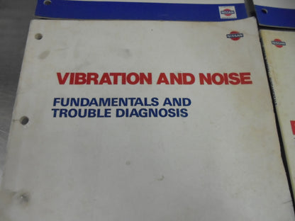 Nissan Genuine Set 4 Book Manual Used Books