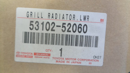 Toyota Yaris Genuine Lower Radiator Grille Sub Assy New Part
