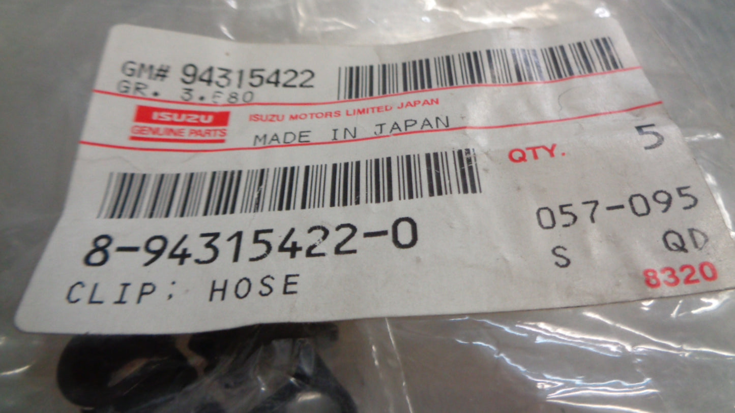 Isuzu N Series Genuine Rubber Hose Clip New Part