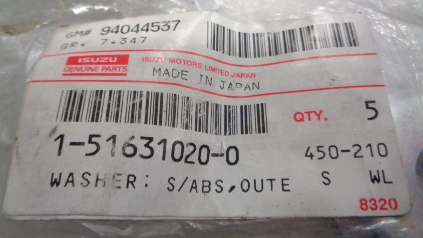 Isuzu F Series Genuine Shock Absorber Outer Washer New Part