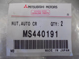 Mitsubishi Lancer-Outlander Genuine Front Bumper Cover Nut (Pair) New Part