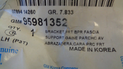Holden Barina Genuine Front Left Hand Fascia Bracket New Part