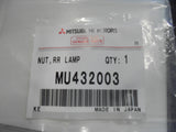 Mitsubishi Lancer Evo Genuine Front Bumper Speed Nut New Part