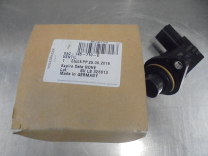 VW-Audi-Skoda-Seat Genuine Black Turbo Diverter Valve New Part