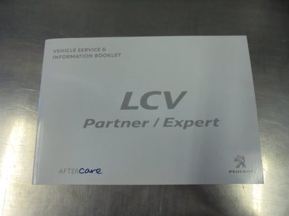 Peugeot Genuine Service Manual Information Book New Part
