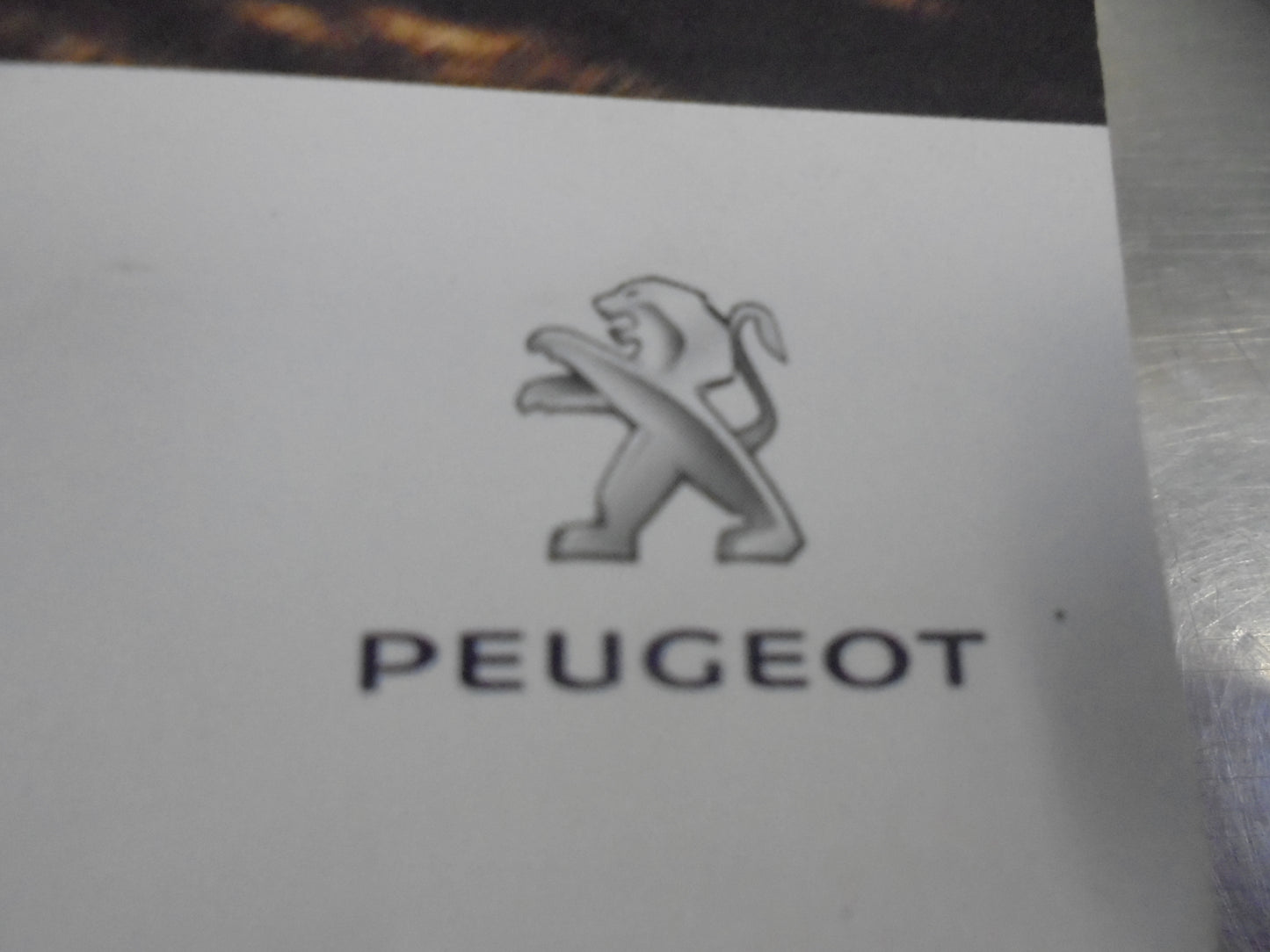 Peugeot 3008 Genuine Owners Manual 2015 On New Part