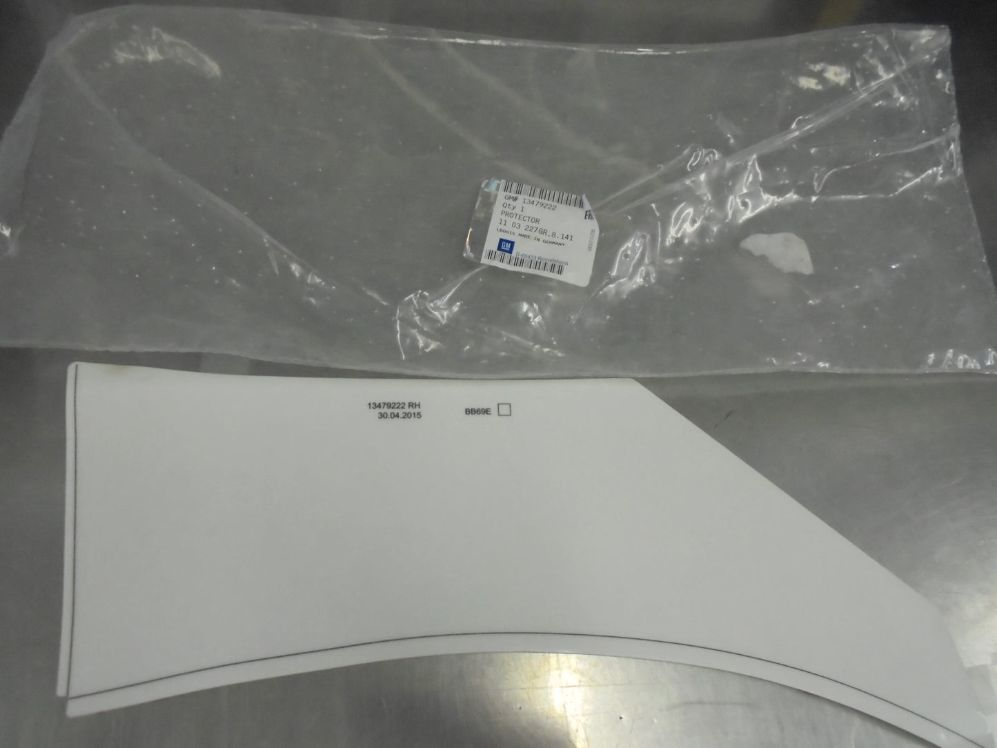 Holden Astra Genuine Right Hand Protector Film New Part